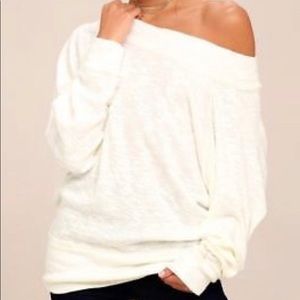 Free People “Palisades” Off Should Thermal Sz L